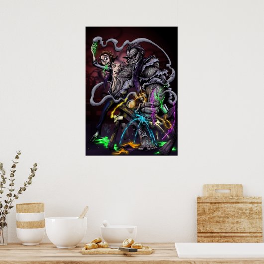 Poster Jekyll et Hyde (Cuisine)