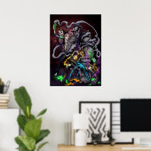 Poster Jekyll et Hyde (Bureau à domicile)