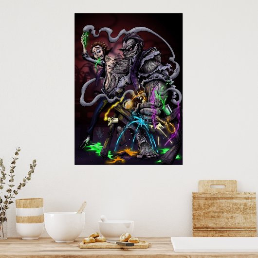 Poster Jekyll et Hyde (Cuisine)