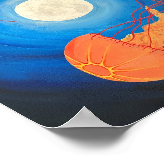 Poster Jellfish Dance Art (Coin)