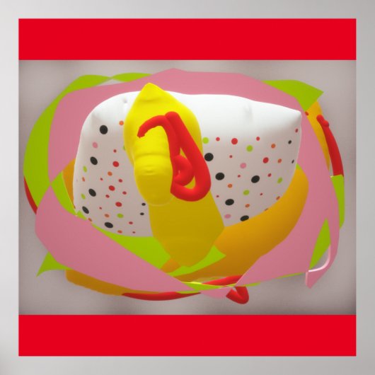 Poster Jelly Candy Sweet Baby Hug Love Soft Cushion (Devant)