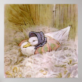 Poster Jemima Puddle-Duck Hatching Her Oeufs par Beatrix (Devant)