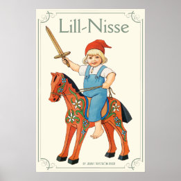 Poster Jenny Nyström Lill-Nisse sur la route de war CC031