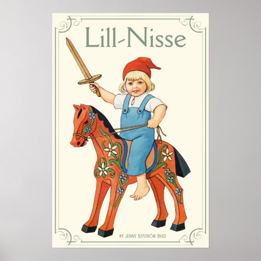 Poster Jenny Nyström Lill-Nisse sur la route de war CC031 (Devant)