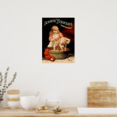 Poster Jenny Yeaman's Girl Washing Dog (Cuisine)