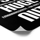 Poster J'Énorme Nuts Fun Imaginaire Loser Football (Coin)