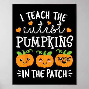 Poster J'Enseigne Les Citrouilles Les Plus Couteux Dans L