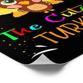 Poster J'Enseigne Les Dindons Les Plus Couteux Drôle Ense (Coin)