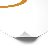 Poster J'enseigne les futurs saints École catholique ense (Coin)