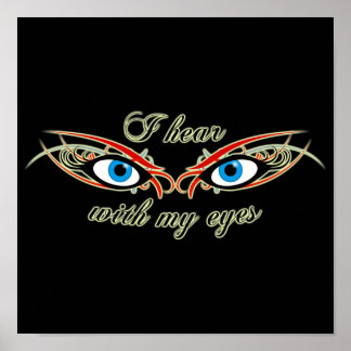 Poster j'entends le garçon