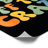 Poster J'Entraîne À Brûler Le Moti Dingue De L'Entraîneme (Coin)