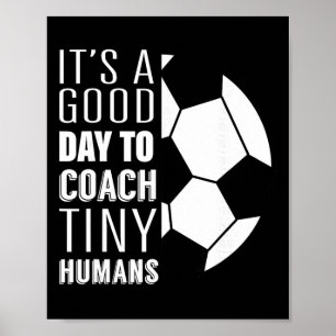 Poster J'entraîne des petits humains Drôle de coach de fo