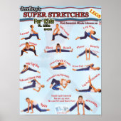 Poster Jereflexy's Super Stretches for Kids (Devant)