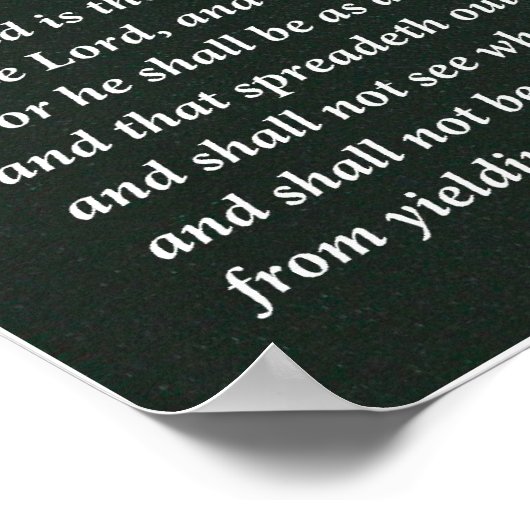 Poster Jeremiah 17 - vertical (Coin)