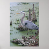 Poster Jérémie 29:13 Écriture Imprimer (Devant)