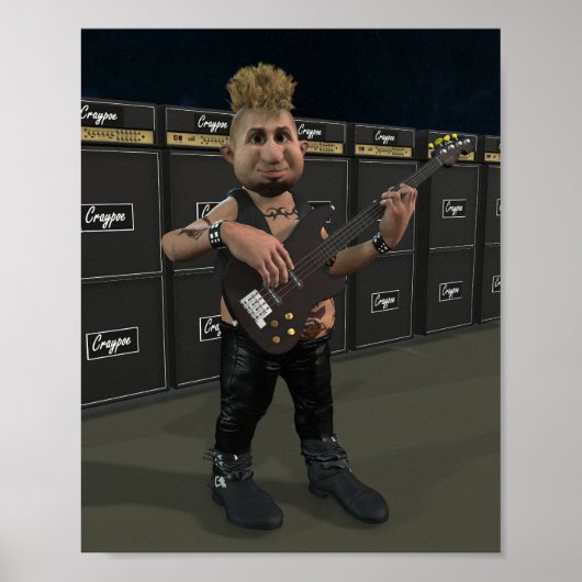 Poster Jerome "Boom" Bloom des Pnksters (Devant)