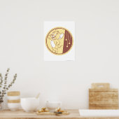 Poster Jerry En Cercle (Cuisine)