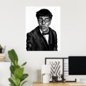 POSTER JERRY LEWIS ; QUEL CARACTÈRE NUTIME (Bureau à domicile)
