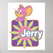 Poster Jerry Neon Mouse (Devant)
