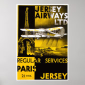 Poster Jersey Airways (Devant)