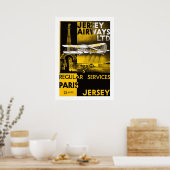 Poster Jersey Airways (Cuisine)