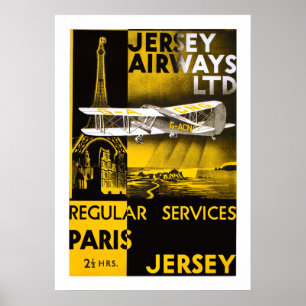 Poster Jersey Airways