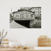 Poster Jersey City Oyster House, 1900 (Cuisine)