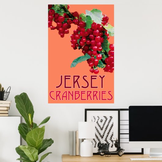 Poster Jersey_Cranberry (Bureau à domicile)