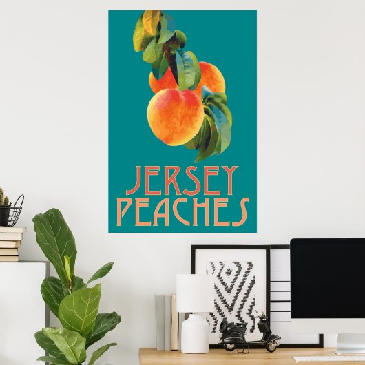 Poster Jersey_Peaches (Bureau à domicile)