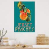 Poster Jersey_Peaches (Cuisine)