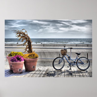 Poster Jersey Shore Boardwalk HDR