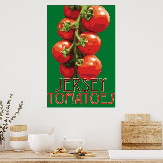 Poster Jersey_Tomates (Cuisine)