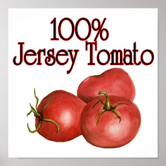 Poster Jersey Tomato (Devant)