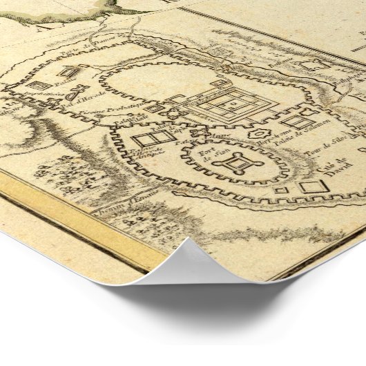 Poster Jérusalem (Coin)