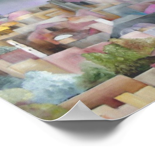 Poster Jérusalem (Coin)