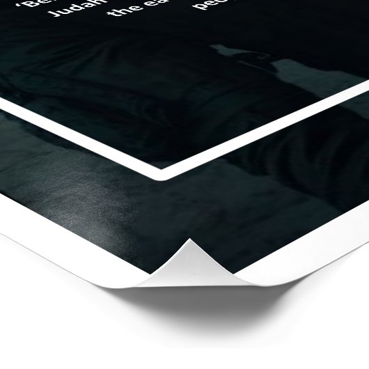 Poster Jérusalem - Coupe du Trembling (Coin)