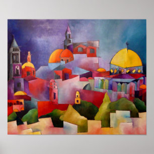 Poster Jérusalem d'or