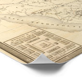 Poster Jérusalem historique, Palestine (Coin)