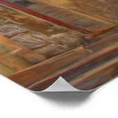 Poster Jérusalem Old Street David city Israel Art (Coin)