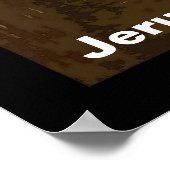 Poster Jérusalem - Porte des Lions (Coin)