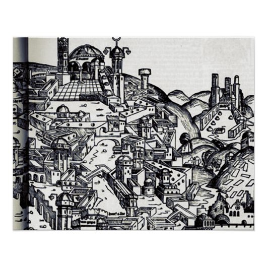 Poster Jérusalem sous le règne de Salomon (Devant)