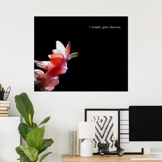 Poster J'espère que tu danses (Bureau à domicile)