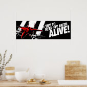 Poster J'Essaie De Garder Ma Foi En Vie ! (Cuisine)