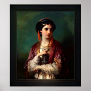 Poster Jessica par Thomas-Francis Dicksee Classic Art