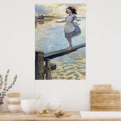 Poster Jessie Willcox Smith - Little Em'ly (Cuisine)