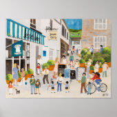 Poster Jessies Laiterie dans Mousehole (Devant)