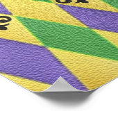 Poster Jester Mask Keep Calm and Mardi Gras (Coin)