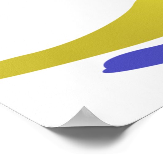 Poster Jester Violet Et Vert (Coin)