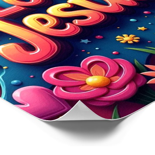 Poster Jésus (Coin)