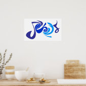 Poster Jésus (Cuisine)